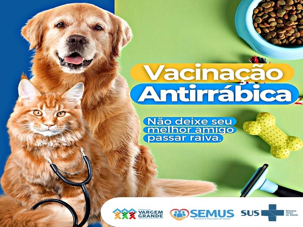 CAMPANHA: VACINAÇÃO ANTIRRÁBICA